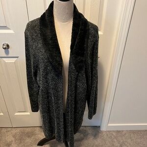 Rene Taylor long line cardigan size L